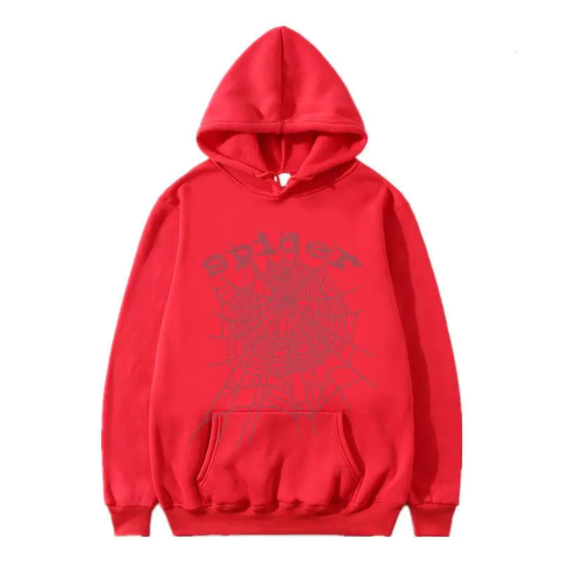 Spider Hoodies Rhinestone