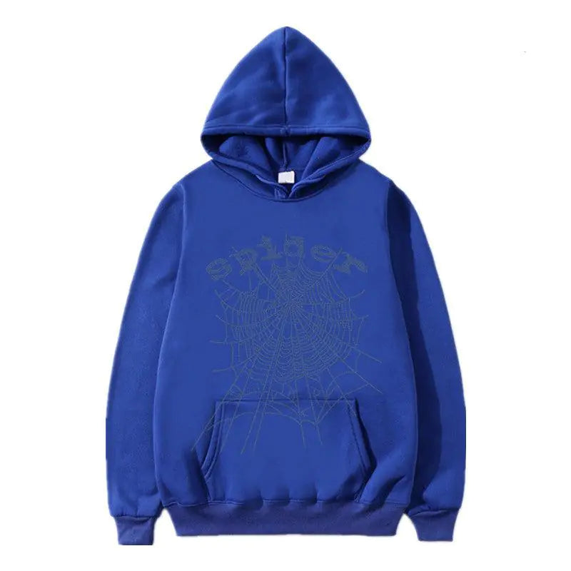 Spider Hoodies Rhinestone